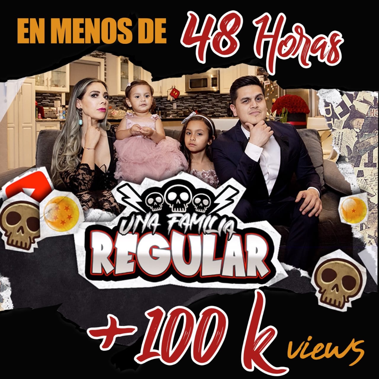 Las Mil Y Una Noches Cap 88 "Una Familia Regular" llegó a sus primeras 100 mil reproducciones | La
